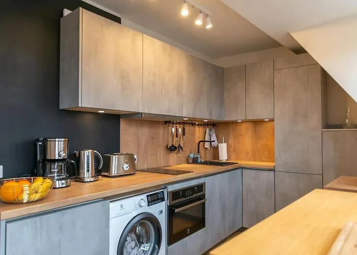 Floor With Two Balconies In The Old Town Tallinn